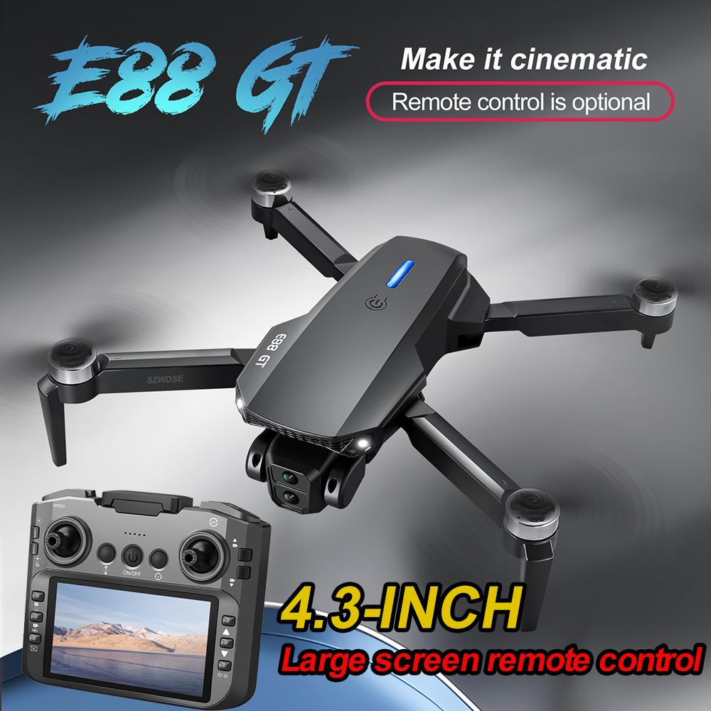 Drone Camera Professional - NEW E88GT Optical Flow Positioning Drone