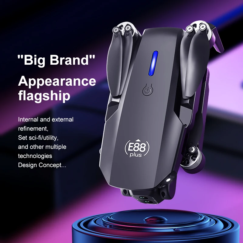 New E88 Plus Quadcopter Drone: - Drone Camera Night Vision review and price