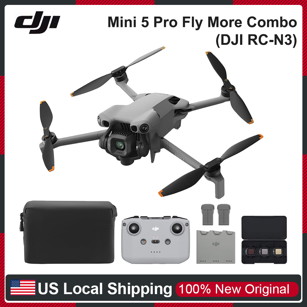 DJI Mini 5 Pro Fly More Combo  - Drone Camera Vlog review and price