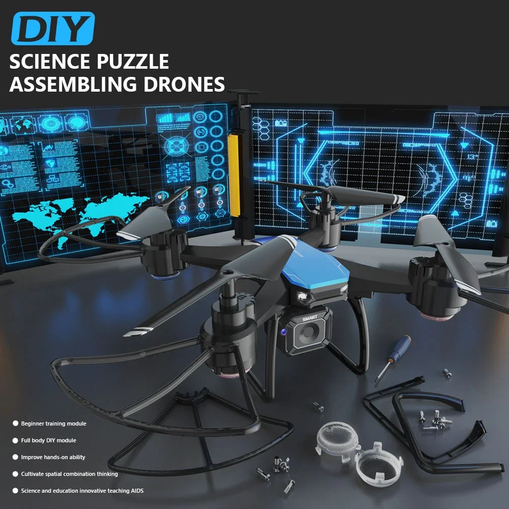 JJRC H108 DIY Teaching Assembl - Drone Camera Night Vision review and price